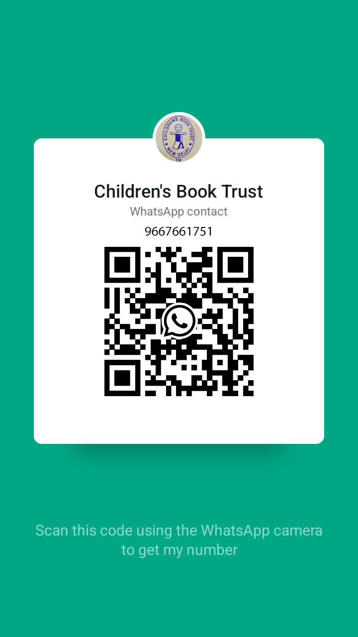Children’s Book Trust WhatsApp group QR code for Shankar’s On-The-Spot Painting Competition 2026 updates